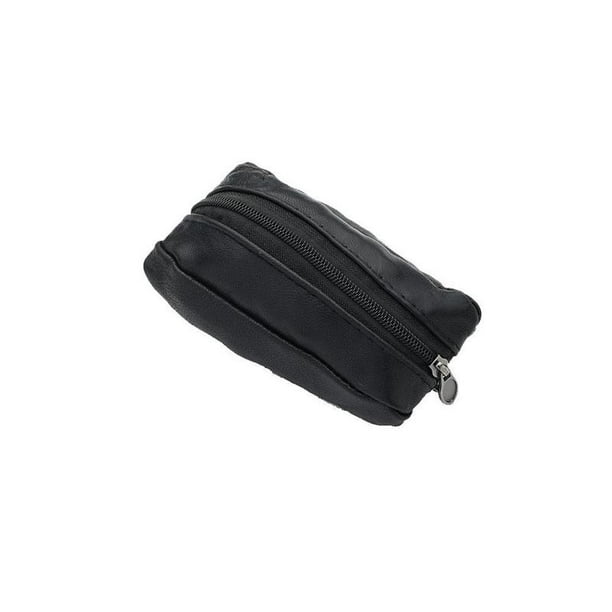 Mens black leather coin purse new arrivals