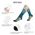 thumbnail image 5 of Lsque Cute Animal Party Pattern Sport Compression Socks for Men & Women 15-20 mmHg Knee High Nurse Pregnant Running Medical and Travel Athletic, 5 of 6