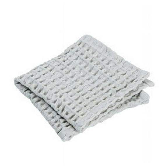 12 x 12 in. Caro Waffle Bathroom Washcloth, Microchip - Set of 2