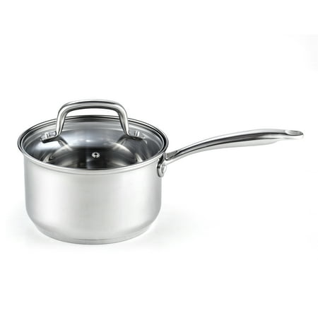 

Cook N Home 3-Quart Stainless Steel Saucepan with Lid