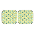 thumbnail image 7 of Xecao Blue Rabbit for Foldable Car Sun Shades (2-Pack) offer sun protection with an easy-fold design for convenient windshield shading., 7 of 7