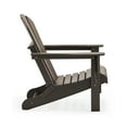 thumbnail image 4 of BRAXTON Outdoor Patio Folding Poly Adirondack Chair (Set of 2), Dark Brown, 4 of 7