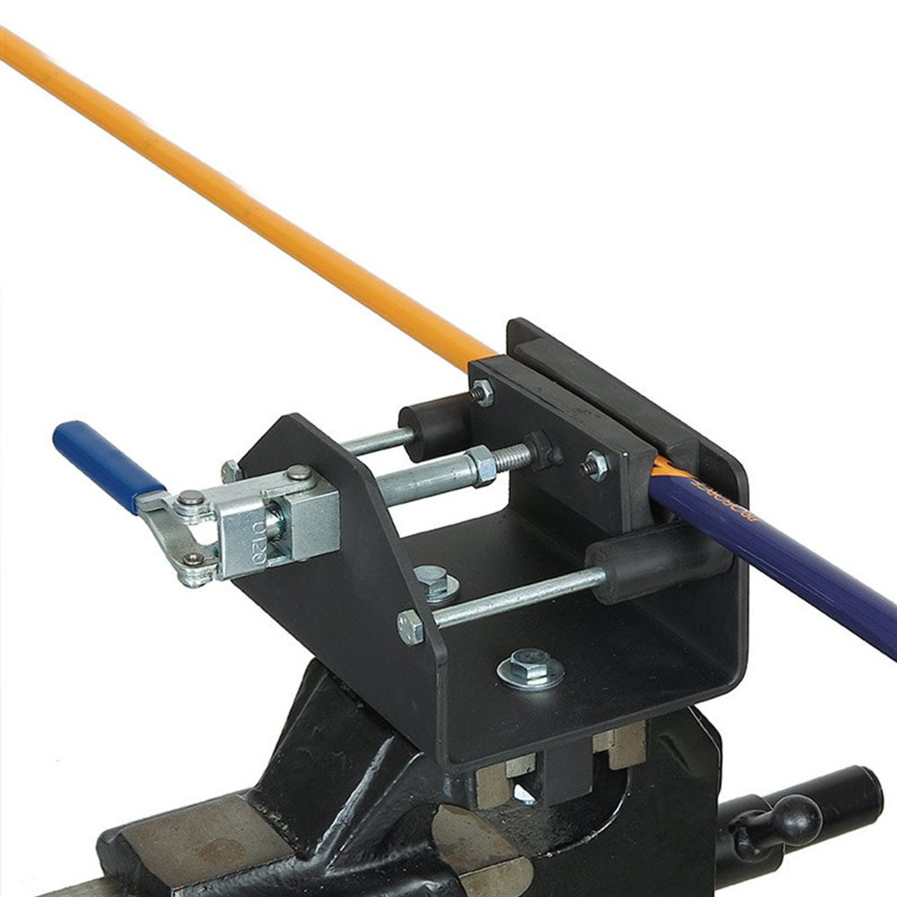 GolfWork Pro Lever Action Golf Club Shaft Holder Vise Secure Clamp