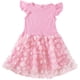 thumbnail image 4 of Vestido de Fiesta de Navidad para Niñas Vestido de Princesa Lindo Vestido de Manga Corta para Navidad Vestido de Bebé Niña Fiesta Informal O Sesión Fotográfica, 4 of 6