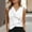 White, variant on Zedker Womens V Neck Blazer Vest Tops 2026 Trendy Summer Button Down Sleeveless Suit Vest Casual Waistcoat Black L