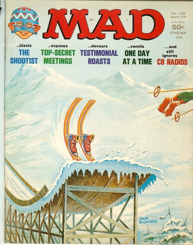 MAD Magazine #190 April 1977