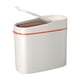 thumbnail image 2 of Bote de basura con clip de 4 galones, para el hogar, sala de estar, tapa emergente, cuerpo estrecho, para baño, cocina, con tapa, botes de basura de gran capacidad., 2 of 6
