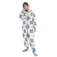 thumbnail image 5 of Somali Traditional Pattern One Piece Pajamas Soft Jumpsuit Cozy Sleep and Play Romper Zipper and Pockets 5T-6T, 5 of 8