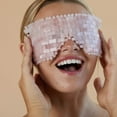 Skin Gym Rose Quartz Crystal HYZ01 Sleep Eye Mask Soothing, Anti