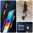 thumbnail image 5 of for iPad 10th Gen 10.9" 2022 with Pencil Holder/360° Rotating Kickstand/Grip Handle/Shoulder Strap Kids Girls Heavy Duty Protective 3-Layers Cover for iPad 10th Generation, Black+Black, 5 of 8