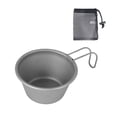 thumbnail image 2 of Sonducket Tazas de acero inoxidable de 50ml con asa, taza para acampar al aire libre, taza de agua portátil ligera para acampar, barbacoa Kits de desorden para acampar 1 Weinglas, 2 of 6