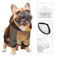 thumbnail image 3 of Balery Castle Cool Fire Dragon Sudadera con Capucha para Perros Pequeños – Ropa para Mascotas, Disfraz para Perros y Gatos, Ideal para Fiestas y Cosplay-Large, 3 of 7