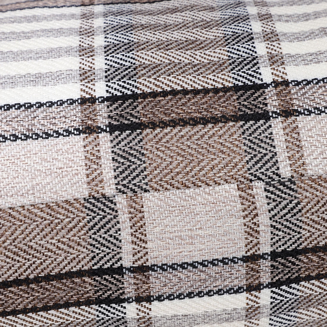 Unique Bargains Plaids Square Decorative Throw Pillow Covers, 2-Pack , 18" x 18" #5