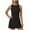 Black, variant on Summer Dresses for Women 2025, Woman Fashion Comfortable Summer Solid Color Sleeveless Round-Neck Dress(Black,S)