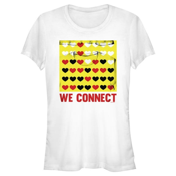 Junior's Connect Four We Connect  Graphic Tee White Medium