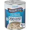 thumbnail image 2 of (12 pack) Progresso Light, New England Clam Chowder Soup, Gluten Free, 18.5 oz., 2 of 14