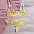 thumbnail image 4 of Intimates Soutien-Gorge String Pyjama sous-Vêtements Broderie Fleur, 4 of 7