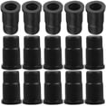 thumbnail image 2 of CATIEBYE 40Pcs Black ABS Caster Socket Covers for Furniture Wheel and Floor Safety, 2 of 6