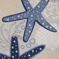 thumbnail image 5 of 9' x 12' Blue and Gray Starfish Indoor Outdoor Area Rug, 5 of 6