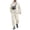 Beige, variant on BRANROY Men's Summer Outfits UPF 50+ - Ice Silk Two Piece Set with Long Pants and Hoodie, Lightweight UV Jacket, Track Suit for Men, No Crossbody Bag Included,Purple,M