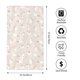 thumbnail image 2 of Balery Beautiful Rabbit Toalla de Microfibra Premium con Estampado – 27.5x16 pulgadas, Alta Absorción, Suave y Aterciopelada, Secado Rápido, 2 of 6