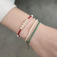 thumbnail image 3 of KELITCH Womens Miyuki Beads Pearl Bracelets Handmade Summer Strands Bracelets Adjustable Fashion Friendship Jewelry, 3 of 5