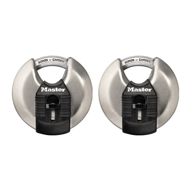 Master Lock 23/4" W Stainless Steel Dual Ball Bearing Locking Disk
