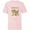 Soft Pink, variant on Ice Age Diego Saber-Tooth Tiger Halftone - Short Sleeve T-Shirt for Kids - Customized-White