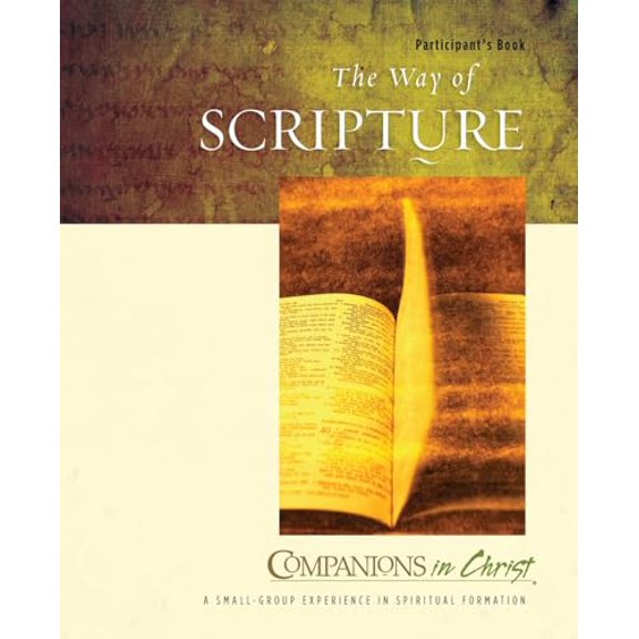 Pre-Owned The Way of Scripture: Participant's Book (Paperback) 0835810348 9780835810340