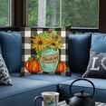thumbnail image 3 of Set of 4 Fall Decorative Throw Pillow Covers for Autumn and Home, 3 of 6