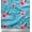 Turquoise Blue, variant on Soimoi Purple Cotton Duck Fabric Leaves & Chrysanthemum Floral Printed Craft Fabric by the Yard 42 Inch Wide