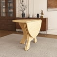 thumbnail image 4 of S-HOME 43-Inch Folding Dining Table, MDF Design For Small Spaces, Versatile Indoor And Outdoor Use, Ancient Oak, 4 of 14