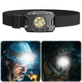 thumbnail image 6 of Yucurem Led Powerful Headlamp Motion Sensor Usb Rechargeable Light for Outdoor Hiking Camping Lamp (Black), 6 of 10