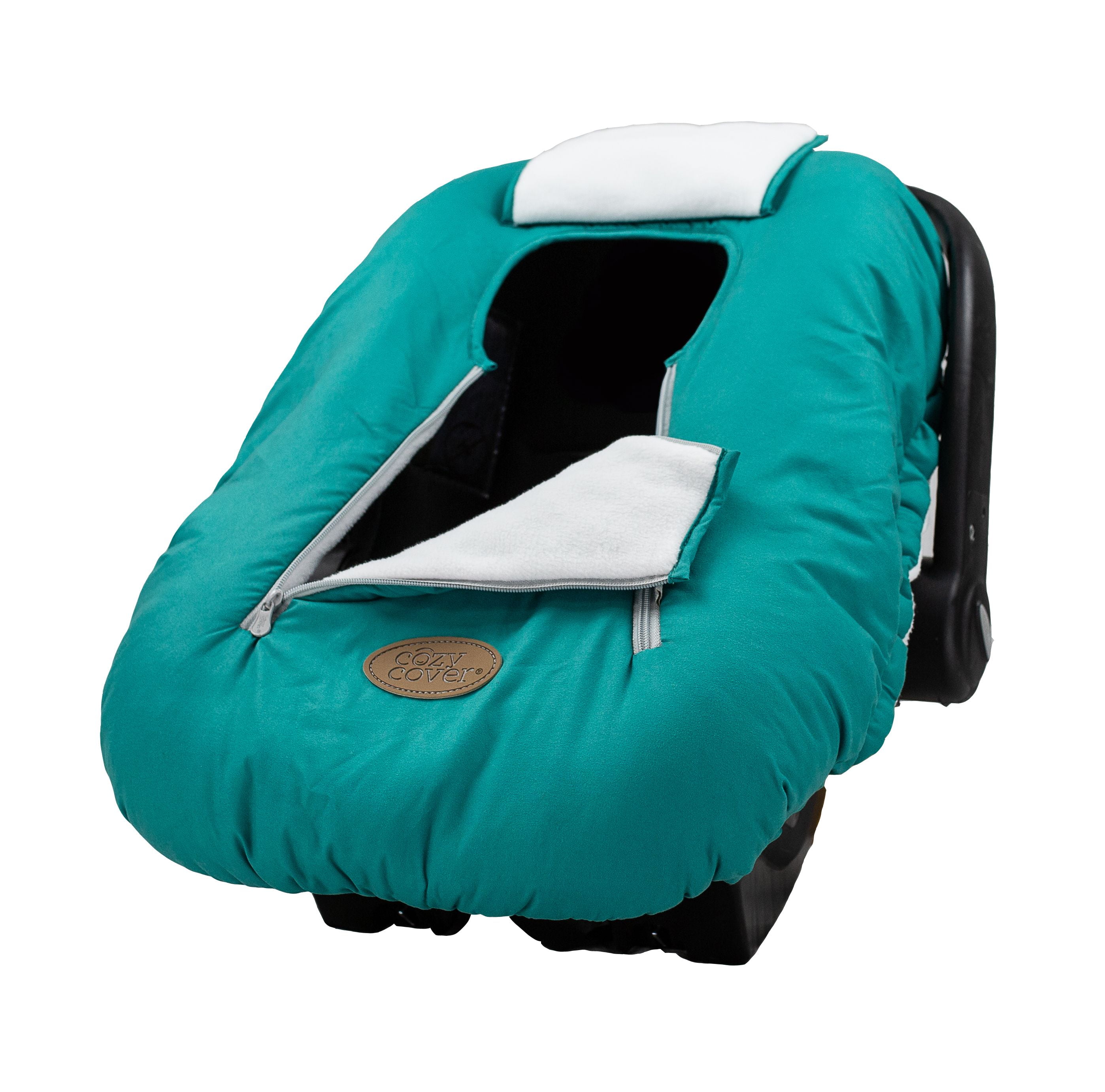 Cozy Cover Infant Carrier Teal Com - Cozy Cover For Baby Car Seat