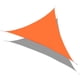 thumbnail image 1 of Toldo triangular tipo vela de sombra, 3 m x 3 m x 3 m, parasol de poliéster virgen puro con estabilización UV de estándar comercial, velas de sombra con bloqueo UV para patios, cocheras y patios, 1 of 5