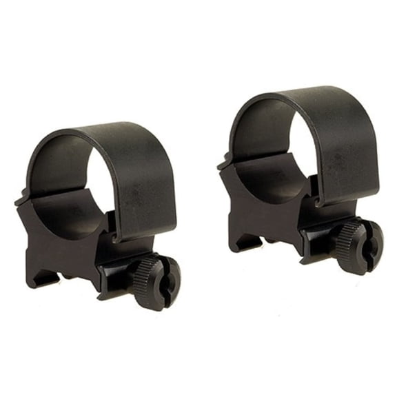 Weaver Top Mount Rings 1 inch High Matte