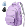 thumbnail image 1 of Mochila Escolar Viaje Bolsa Para Laptop 15.6 Inch Antirrobo Mochilas de Mujer Xtellar morado, 1 of 3