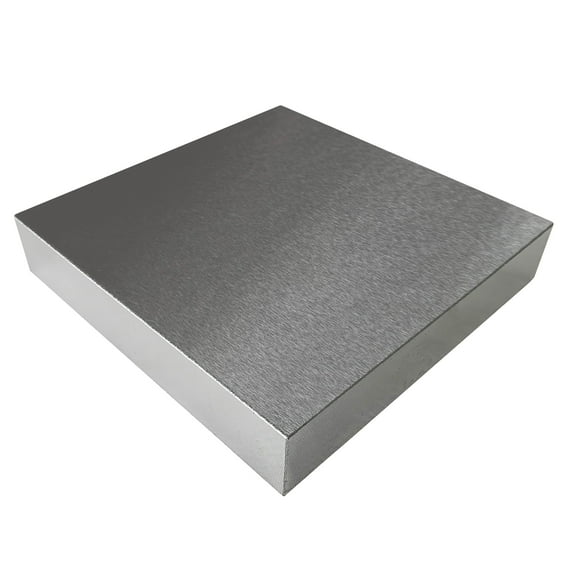 HimaPro Steel Bench Block 4"x4" Flat Anvil Jewelers Tool Metal Bench Block for Jewelry and Stamping (4''x4''x3/4'')