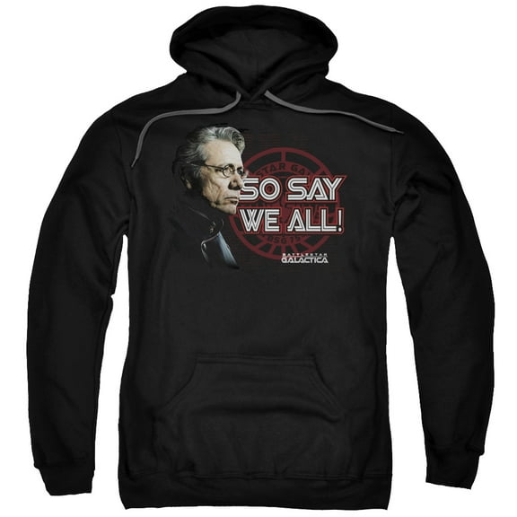 Bsg - So Say We All - Pull-Over Hoodie - Large
