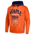 thumbnail image 2 of Men's NFL x Staple Orange Denver Broncos Throwback Vintage Wash Pullover Hoodie, 2 of 3