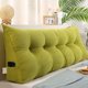 thumbnail image 1 of Cojín de cabecera triangular de gran tamaño con respaldo simple y suave, almohada de cintura para cama, cojín de respaldo de sofá de color sólido, 1 of 6