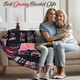 thumbnail image 4 of Best Granny Blanket Gifts for Grandma from Grandchildren Granny Gifts from Grandaughter 60'''' X 80'''' Best Granny Ever Throw Blanket Mothers Day Birthday for Granny, 4 of 6