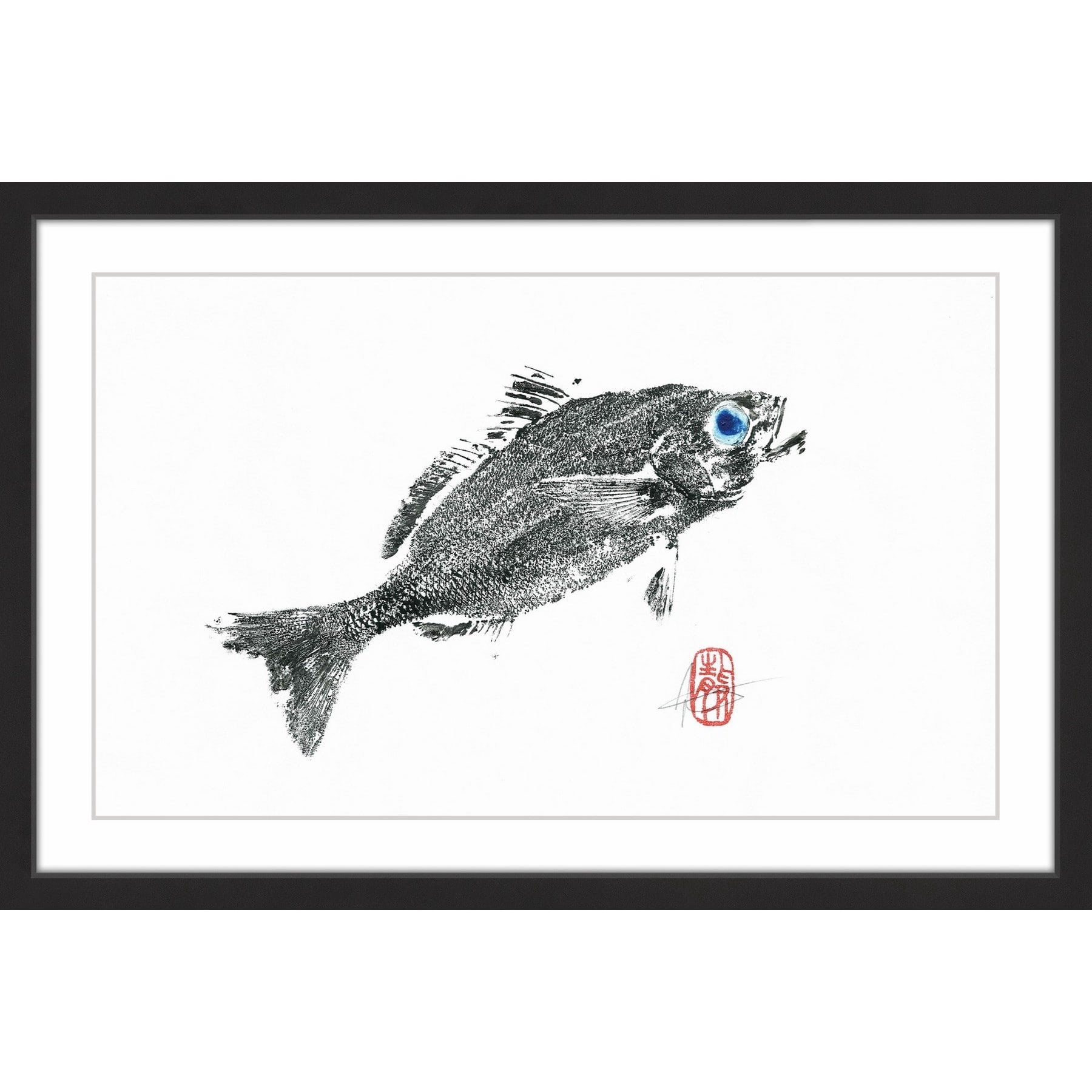 "Corvina" Framed Painting Print