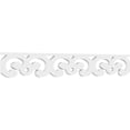 thumbnail image 1 of Ekena Millwork RUNP06X0625X48MRN 6 x 48 in. Pitch 0.62 in. Marona Architectural Grade PVC Running Trim, 1 of 1
