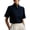 Black, variant on Women's 2026 Summer New Chinese Style Stand Collar Button Down Shirt, Elegant Minimalist Office Top for Daily Commute, Breathable and Lightweight Beige L