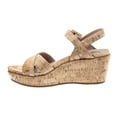 thumbnail image 4 of ABEO  Women's Hana Neutral - Wedge Sandals in Brown, 4 of 6