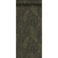 thumbnail image 7 of ESTA Home Canales Black Gold Inked Leaves Wallpaper, 20.9-in by 33-ft, 7 of 7