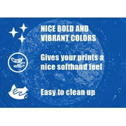 Ecotex Mixing White Water Based Screen Printing Ink - Block Printing Ink, Silk Screen Transfers Ink for Shirt Printing - Screen Printing Supplies for Screen Printing Kit (Quart - 32oz.)