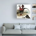 thumbnail image 3 of Helen Abbas 'Dreams of Letters III' Canvas Art, 3 of 3