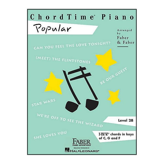 Faber Piano Adventures Chordtime Popular Level 2 B